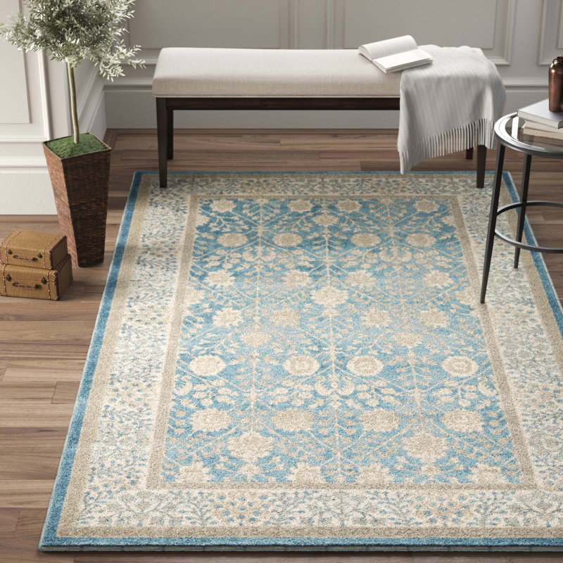 Birch Lane™ Heritage Oriental Blue/Gray/Beige Area Rug & Reviews Wayfair